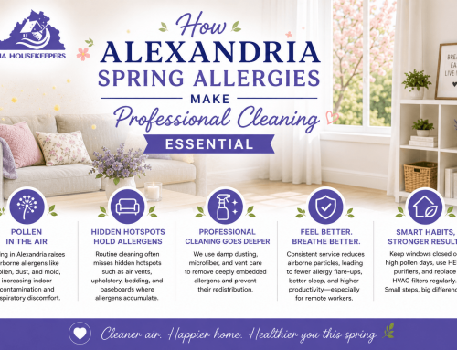 How Alexandria Spring Allergies Make Professional Cleaning Essential